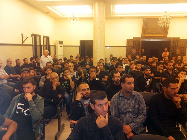 احياء الليلة السادسة من عاشوراء بمجالس العزاء واللطم في الجنوب وجبيل والمتن الشمالي