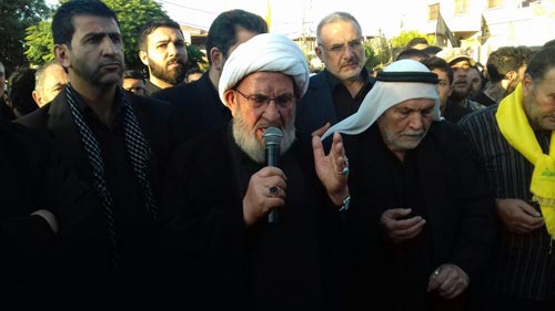 جمهور المقاومة في العين يشيّع الشهيد المجاهد محمد ياسين