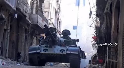 الجيش السوريي يسيطر على تلة الشيخ سعيد شرق حلب وطيرانه يستهدف مواقع وتجمعات المسلحين في إدلب وحماه وحمص