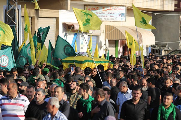 حزب الله وجمهور المقاومة شيّعوا الشهيد السيد علي ابراهيم في كوثرية السياد