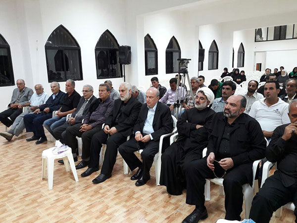 إحياء الليلة الثامنة من ليالي عاشوراء في منطقة جبل لبنان والشمال