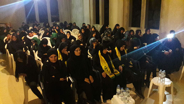 إحياء الليلة الثامنة من ليالي عاشوراء في منطقة جبل لبنان والشمال