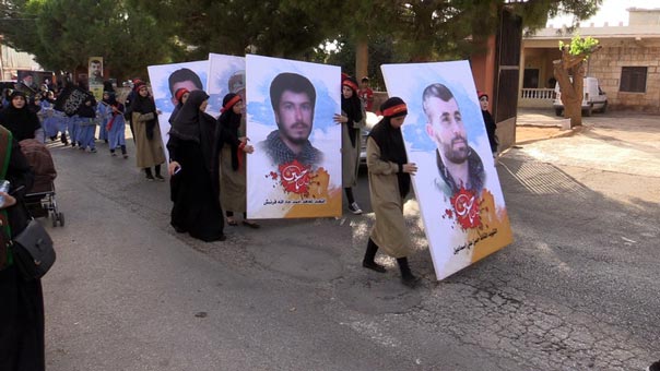 مسيرات حسينية في اليوم الثامن من محرم في زوطر الشرقية وعربصاليم بالجنوب