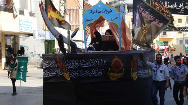 النبطية احيت &rsquo;التاسوعاء&rsquo; من محرم بمسيرات حاشدة