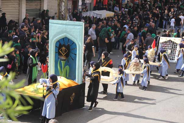 النبطية احيت &rsquo;التاسوعاء&rsquo; من محرم بمسيرات حاشدة