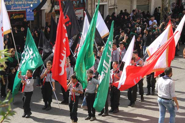 النبطية احيت &rsquo;التاسوعاء&rsquo; من محرم بمسيرات حاشدة