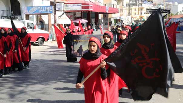 النبطية احيت &rsquo;التاسوعاء&rsquo; من محرم بمسيرات حاشدة