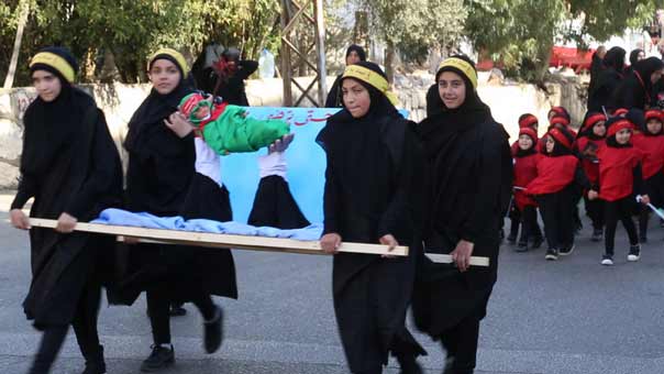 النبطية احيت &rsquo;التاسوعاء&rsquo; من محرم بمسيرات حاشدة