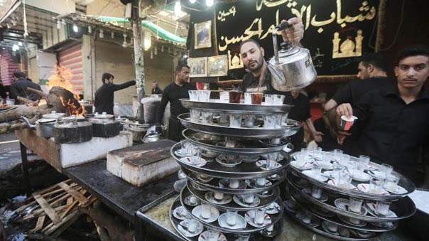 بالصور.. كربلاء المقدسة تتهيأ لإحياء مراسم العاشر من محرم

