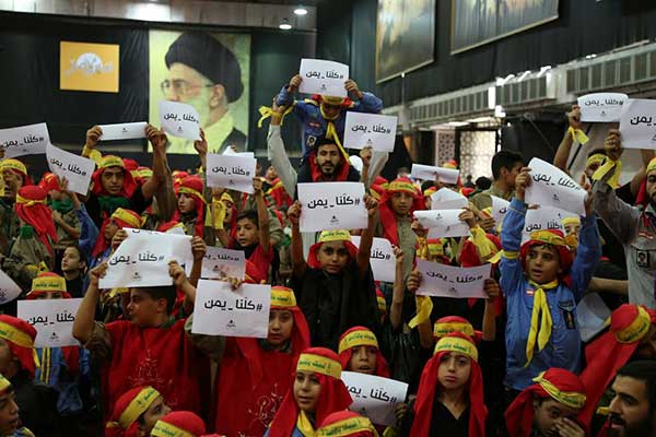 8000 عاشق للقاسم ورقية(ع) أحيوا المجلس العاشورائي في مجمع سيد الشهداء (ع)