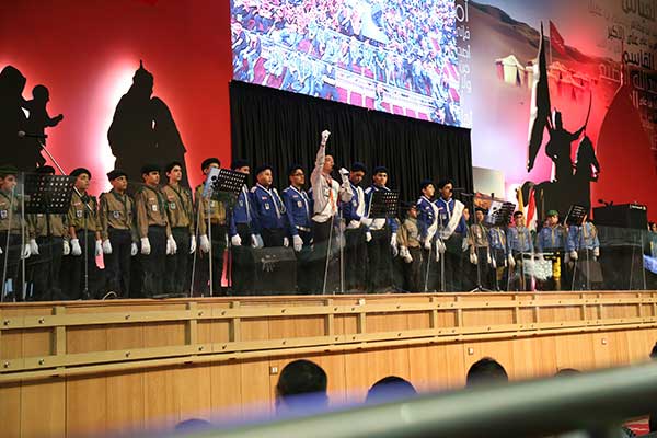 8000 عاشق للقاسم ورقية(ع) أحيوا المجلس العاشورائي في مجمع سيد الشهداء (ع)