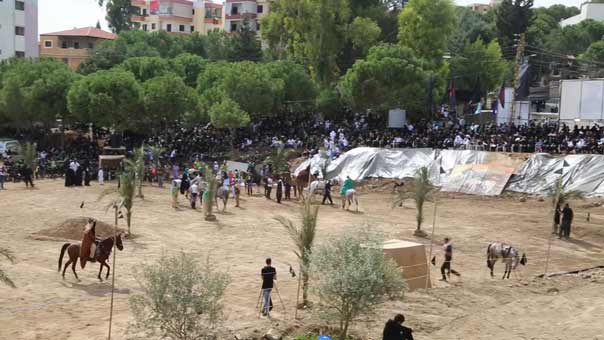 بالصور والفيديو: لبنان يحيي يوم العاشر من محرّم بمسيرات حاشدة