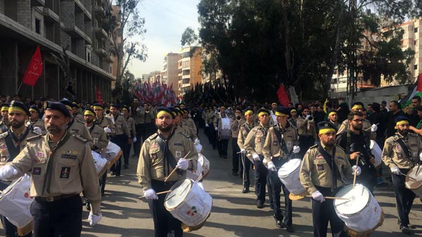 بالصور والفيديو: لبنان يحيي يوم العاشر من محرّم بمسيرات حاشدة