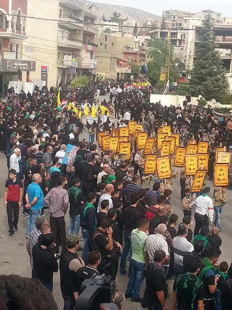 بالصور والفيديو: لبنان يحيي يوم العاشر من محرّم بمسيرات حاشدة