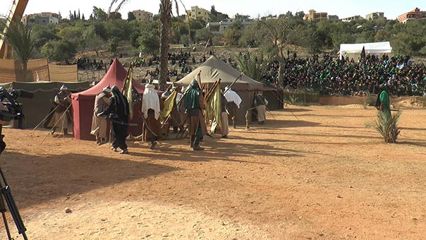 مسرحية مثّلت واقعة الطفّ لمناسبة العاشر من محرم في مجدل سلم