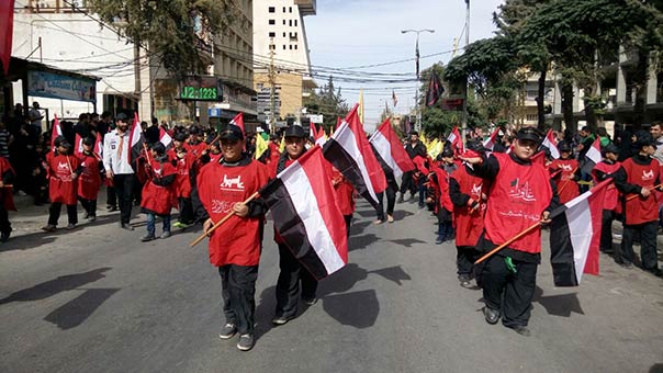 بالصور والفيديو: لبنان يحيي يوم العاشر من محرّم بمسيرات حاشدة