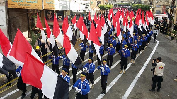 بالصور والفيديو: لبنان يحيي يوم العاشر من محرّم بمسيرات حاشدة