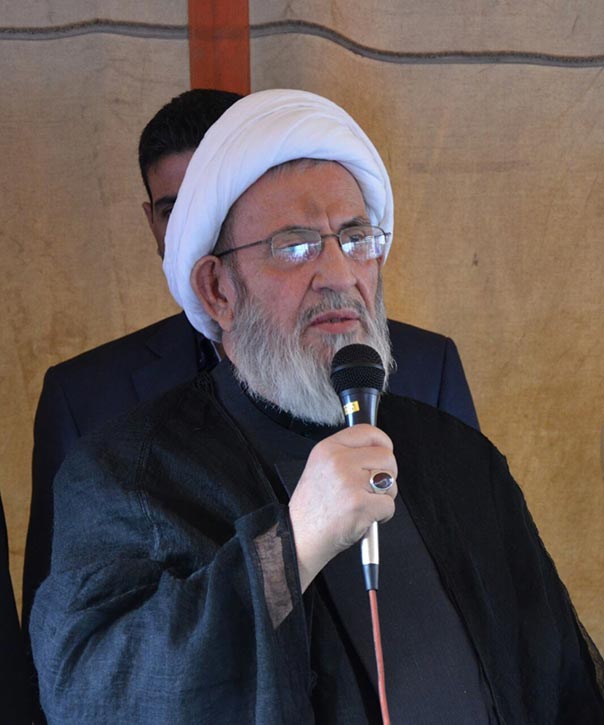  الشيخ يزبك شجب الصمت الدولي اتجاه المجازر السعودية في اليمن