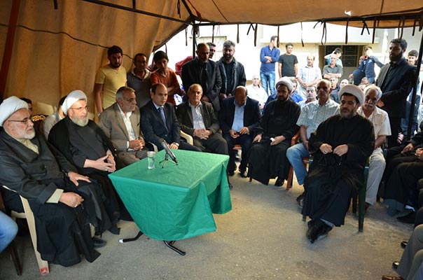  الشيخ يزبك شجب الصمت الدولي اتجاه المجازر السعودية في اليمن