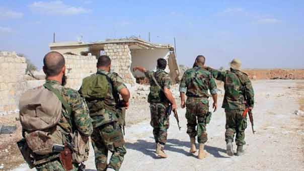 الجيش السوري يسيطر على بلدة معردس بريف حماه الشمالي ويتقدم في خان الشيخ بالغوطة الغربية