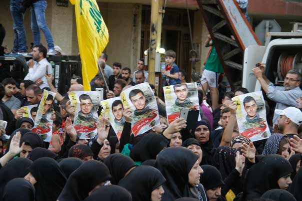 حزب الله وجمهور المقاومة يشيعان الشهيد القائد حاتم حمادي والشهيد المجاهد جلال العفي