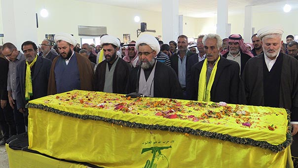 حزب الله وأهالي بلدة حام شيّعوا الشهيد المجاهد عبد الإله عطية أحمد