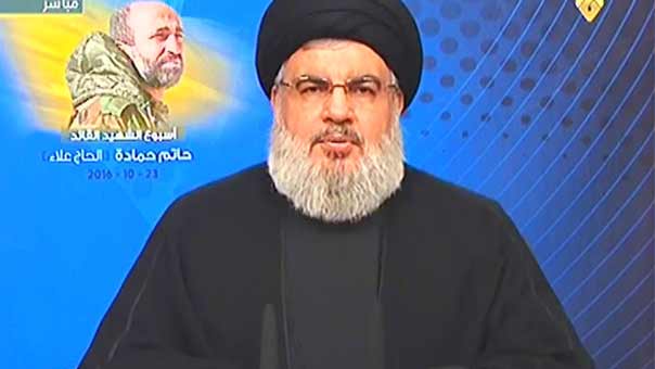 السيد نصر الله في ذكرى الشهيد القائد الحاج حاتم أديب حمادة: اذا كنا اليوم ننعم بالأمن فببركة هذه الدماء والتضحيات
