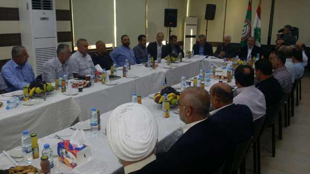 اجتماع موسع ومشترك لقيادتي حركة امل وحزب الله في الجنوب وتأكيد على وحدة الصف والقواسم والرؤى