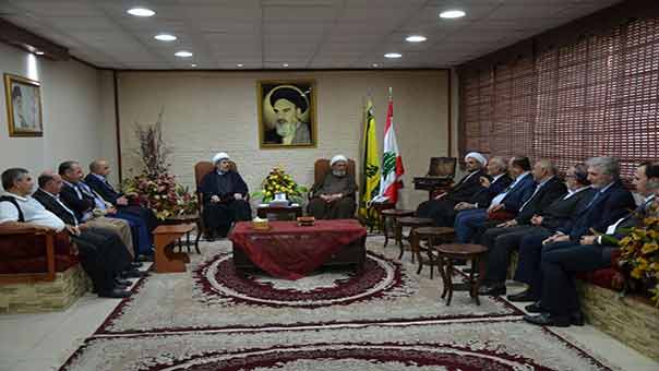 الشيخ يزبك استقبل وفدا عشائريا في البقاع: ان شاء الله تذهب الامور باتجاه ان يرفع الغبن عن هذه المنطقة