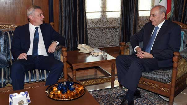 الرئيس بري استقبل فرنجية: نؤكد ترشيحنا للنائب سليمان فرنجية