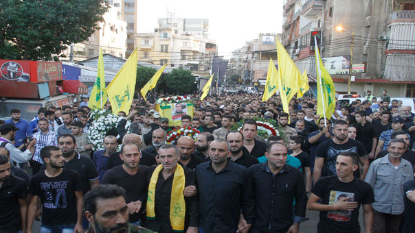 حزب الله وجمهور المقاومة يشيعون ثلاثة شهداء في الضاحية وصور وحاروف