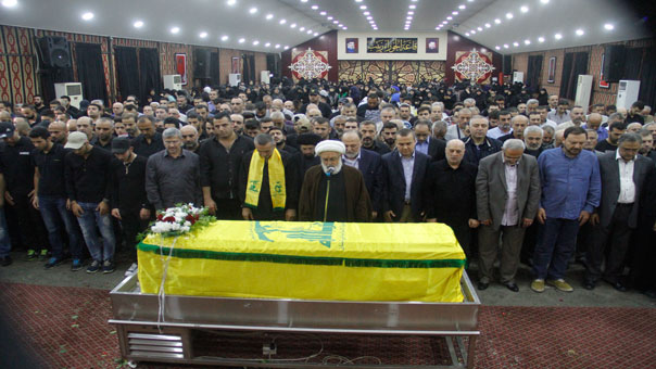 حزب الله وجمهور المقاومة يشيعون ثلاثة شهداء في الضاحية وصور وحاروف