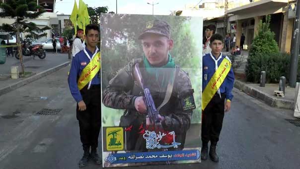 حزب الله وجمهور المقاومة يشيعون ثلاثة شهداء في الضاحية وصور وحاروف