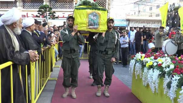 حزب الله وجمهور المقاومة يشيعون ثلاثة شهداء في الضاحية وصور وحاروف