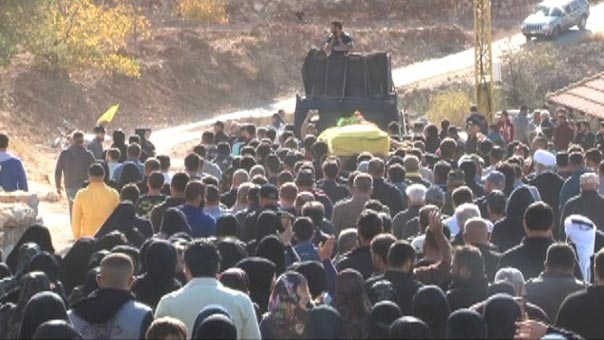 حزب الله وجمهور المقاومة يشيعون ثلاثة شهداء في الخريبة وميس الجبل