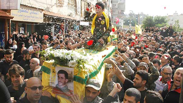 حزب الله وجمهور المقاومة يشيعون كوكبة من الشهداء الى مثواهم الأخير