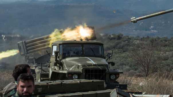 الجيش السوري يستكمل استهدافه لمواقع الجماعات المسلحة