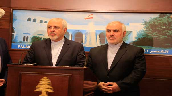 ظريف بعد لقائه الرئيس عون: نجاح لبنان في انجاز الاستحقاق الرئاسي يعتبر نصراً لكل اللبنانيين