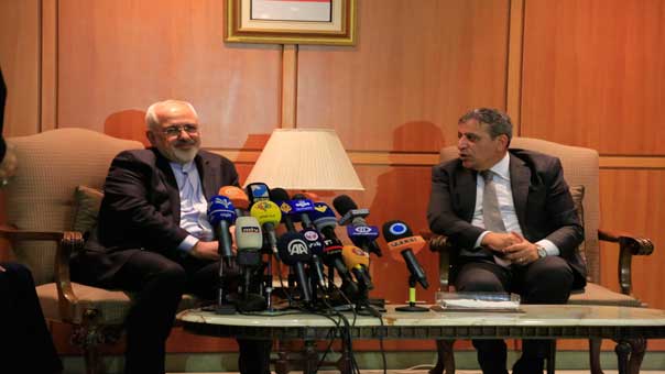 ظريف بعد لقائه الرئيس عون: نجاح لبنان في انجاز الاستحقاق الرئاسي يعتبر نصراً لكل اللبنانيين