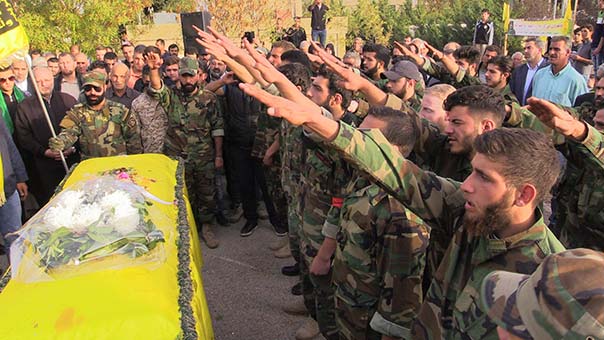 حزب الله وجمهور المقاومة شيّعوا الشهيدين حسن شهلا وعبدالله حمية 