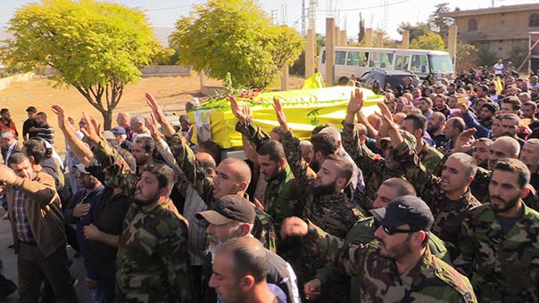 حزب الله وأهالي بلدة مقنة شيّعوا الشهيد المجاهد علي المقداد &rsquo;هادي&rsquo;