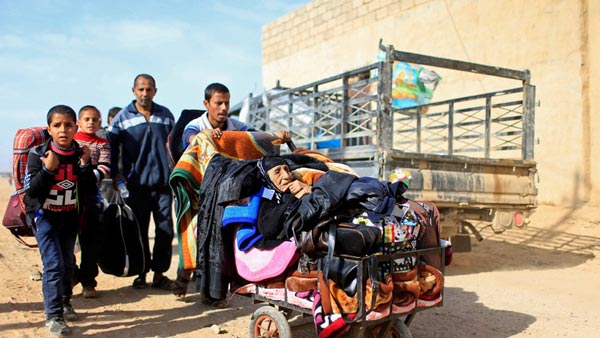 الهجرة الدولية: 56 ألف شخص نزحوا من الموصل.. والعدد أقل من المتوقع
