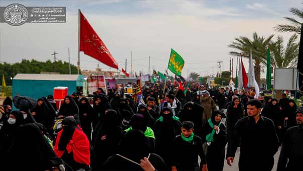 كربلاء تحتضن أكثر من مليوني زائر لإحياء أربعينية الإمام الحسين عليه السلام