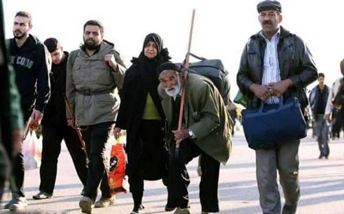 من كربلاء المقدسة إلى شتى أطراف المعمورة..
عشاق الإمام الحسين (ع) يحيون ذكرى الأربعين