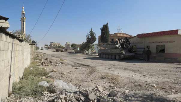 الجيش السوري يتقدم نحو بلدة ’ميدعانة’ في الغوطة الشرقية بريف دمشق