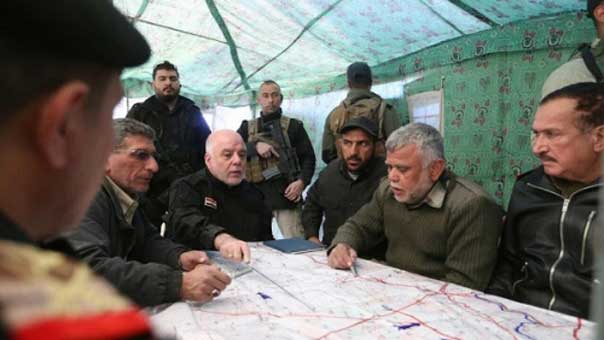 الحشد الشعبي: التحالف الدولي قصف مطار تلعفر أمس ولنا موقف بعد اكتمال التحقيق