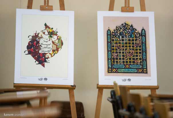 المستشارية الثقافي الايرانية تنظم معرضاً للرسومات الفنية والصور الفوتوغرافية العاشورائية