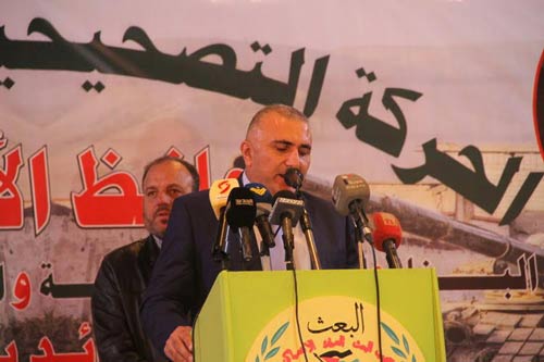 الامين القطري لحزب البعث العربي الاشتراكي في لبنان نعمان شلق
