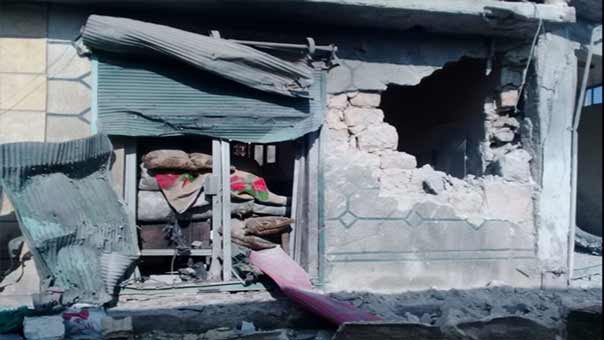 بالصور: 10 إصابات في مدينتي نبّل والزهراء شمال حلب بقذائف صاروخية مصدرها المجموعات المسلحة 