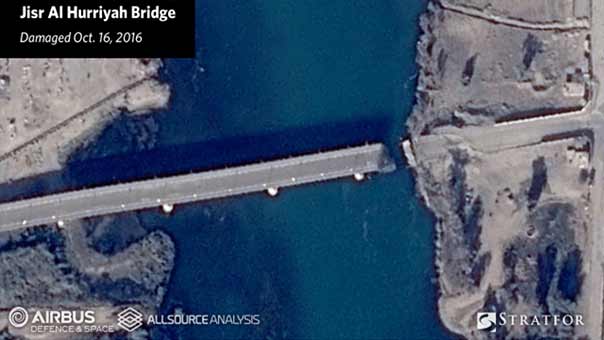 بالصور الجوية: الجيش العراقي يقطع الشرايين الحيوية للموصل على ’داعش’